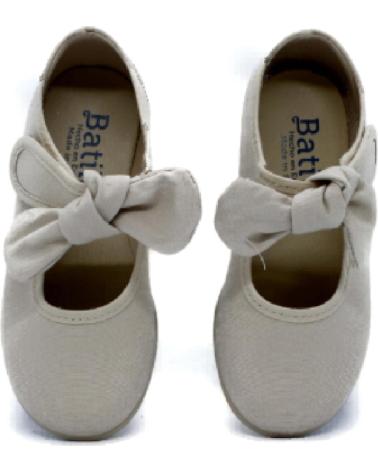 Sabrinas de Menina BATILAS MANOLETINAS PARA NINAS EN COLOR BEIGE