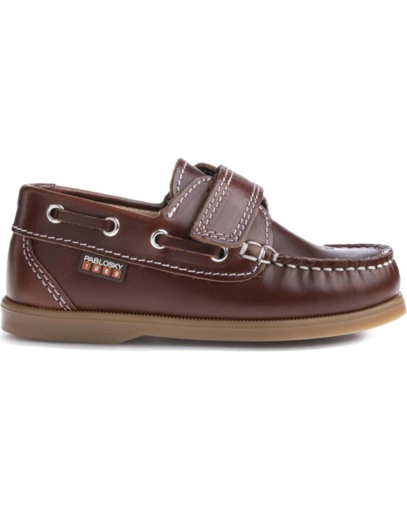 Mocassini per Bambino PABLOSKY MOCASINES PARA NINOS EN COLOR MARRON MARRON