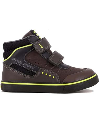 girl and boy Mid boots PABLOSKY - BOTA ESTILO BASKET PUNTERA REFORZADA BROWN