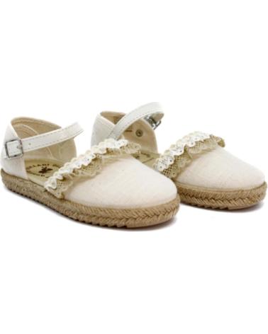 Ballerinas für Mädchen VUL-LADI MANOLETINAS PARA NINAS EN COLOR BEIGE