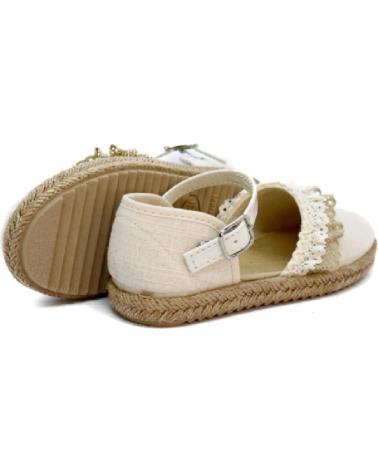 Ballerinas für Mädchen VUL-LADI MANOLETINAS PARA NINAS EN COLOR BEIGE