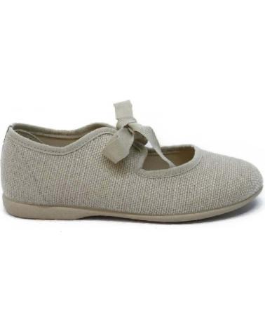 Bailarinas per Bambina BATILAS MANOLETINAS PARA NINAS EN COLOR BEIGE