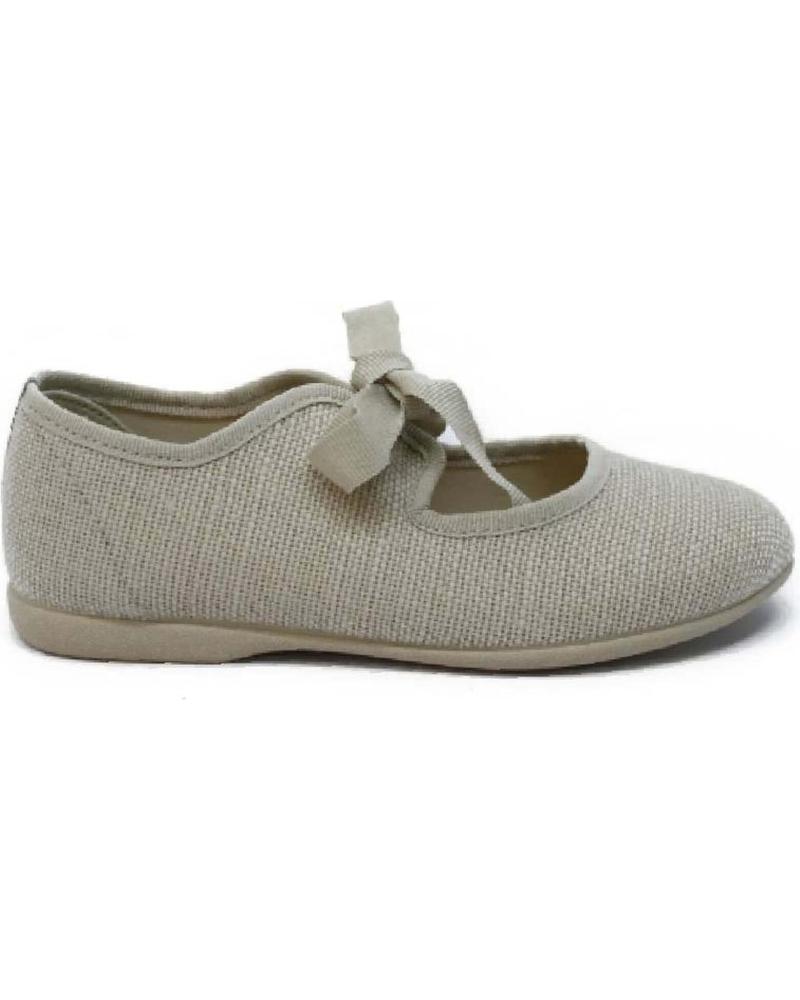 Bailarinas per Bambina BATILAS MANOLETINAS PARA NINAS EN COLOR BEIGE