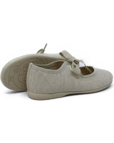 Bailarinas per Bambina BATILAS MANOLETINAS PARA NINAS EN COLOR BEIGE