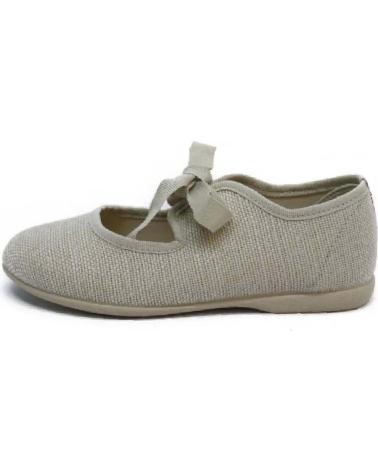 Bailarinas per Bambina BATILAS MANOLETINAS PARA NINAS EN COLOR BEIGE