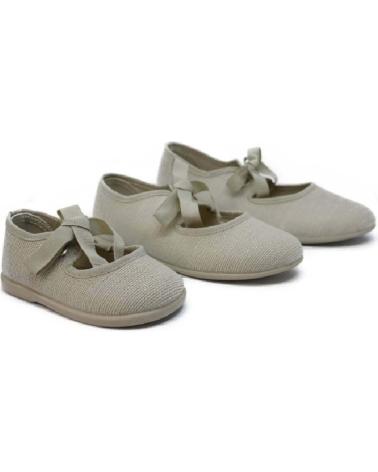 Bailarinas per Bambina BATILAS MANOLETINAS PARA NINAS EN COLOR BEIGE