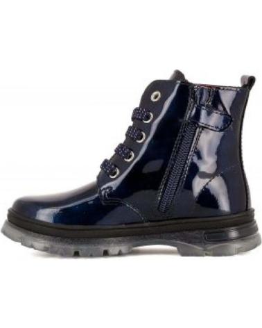 Botas de Niña PABLOSKY - BOTA MILITAR CHAROL LENTEJUELAS CHAROL MARINO