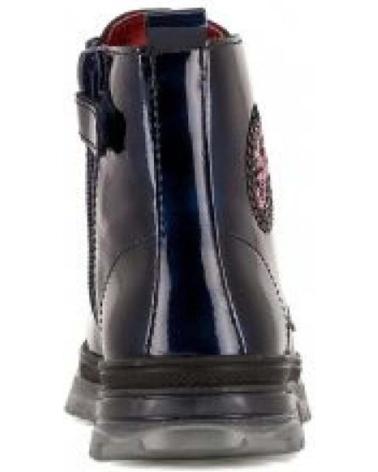 Botas de Niña PABLOSKY - BOTA MILITAR CHAROL LENTEJUELAS CHAROL MARINO