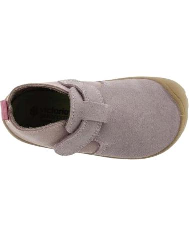 Stivaletti per Bambina e Bambino VICTORIA BOSCO BAREFOOT BOTIN SERRAJE 1370102 NUDE