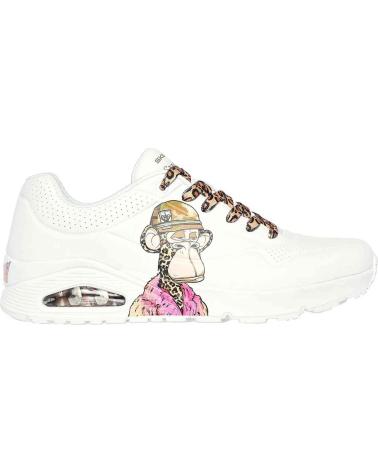 Sportivo per Uomo SKECHERS ZAPATILLAS UNO-DR BOMBAY PARA HOMBRE EN COLOR BLANCO