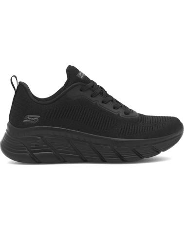 Sportivo per Donna SKECHERS ZAPATILLAS BOBS PARA MUJER EN COLOR NEGRO