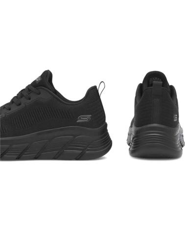 Sportivo per Donna SKECHERS ZAPATILLAS BOBS PARA MUJER EN COLOR NEGRO