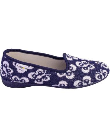 Pantofole-De-Mujer-COSDAM-516-ZAPATILLAS-DE-CASA-DE-MUJER-AZUL-MARINO