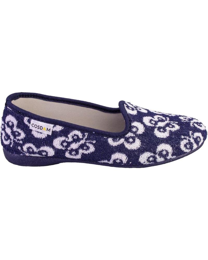 Pantofole-De-Mujer-COSDAM-516-ZAPATILLAS-DE-CASA-DE-MUJER-AZUL-MARINO