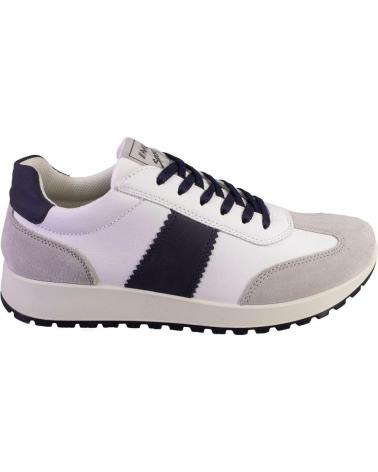 Sportivo per Uomo IMAC 751710 ZAPATILLAS CASUAL DE HOMBRE PIEL BLANCO