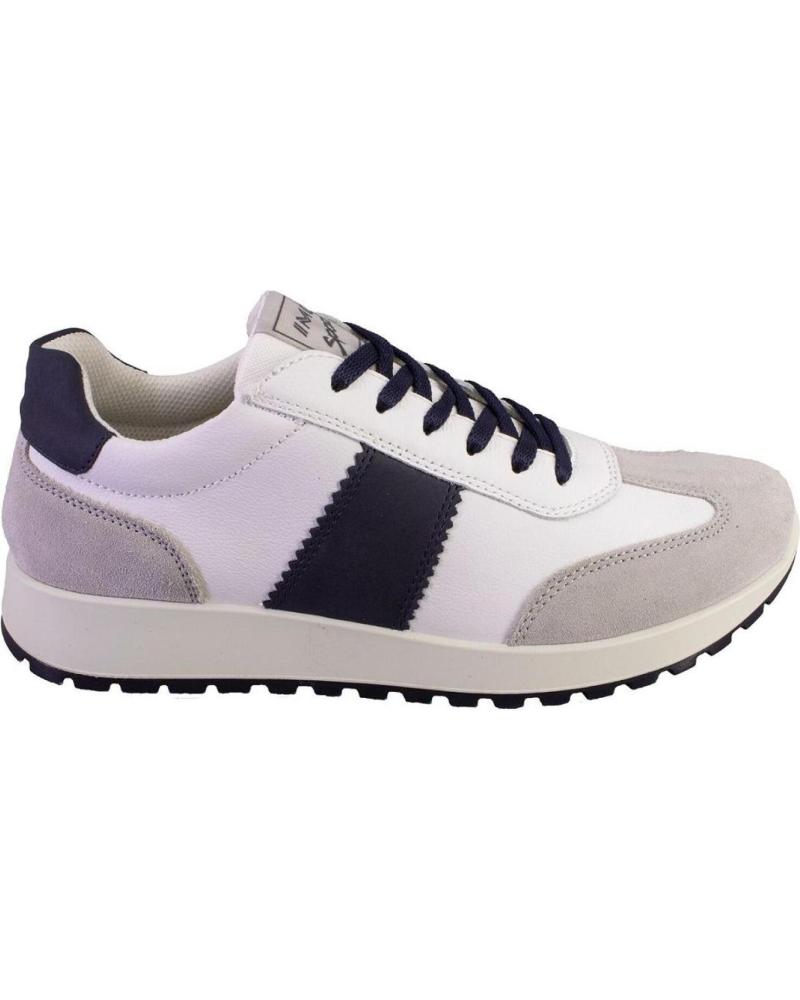 Sportivo per Uomo IMAC 751710 ZAPATILLAS CASUAL DE HOMBRE PIEL BLANCO
