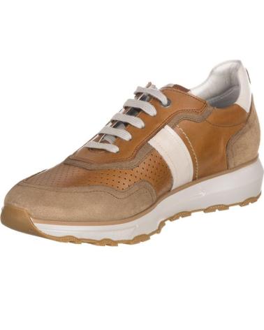 Deportivas de Hombre FLUCHOS ZAPATOS DE SPORT F2083 HOMBRE CUERO MARRóN