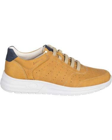 Esportes  de Homem LUISETTI ZAPATOS DE SPORT 36223 HOMBRE MOSTAZA BEIGE