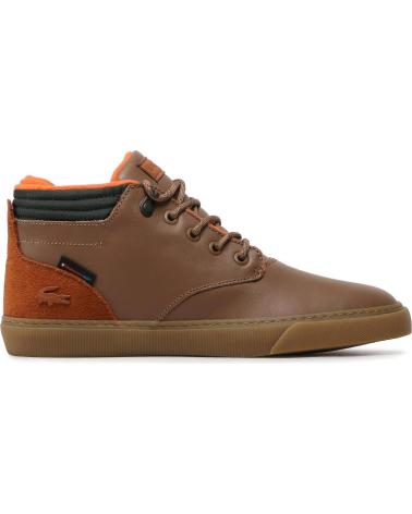 Shoes-De-Hombre-LACOSTE-ZAPATOS-ESPARRE-CHUKKA-MARRóN