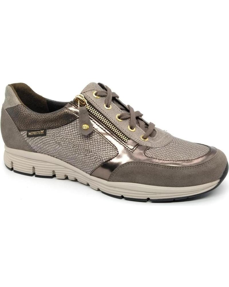 Sportivo per Donna MEPHISTO DEPORTIVO YLONA TAUPE GRIS