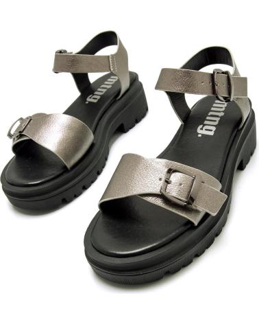 Sandales pour Femme MTNG 51843 GRIS