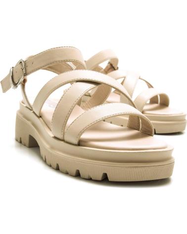 Sandalen für Damen MTNG 51891 BEIGE