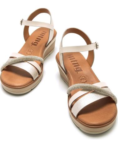 Sandalen für Damen MTNG 54556 METáLICO