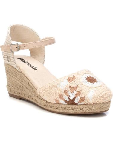 Woman Sandals REFRESH 172640 BEIGE