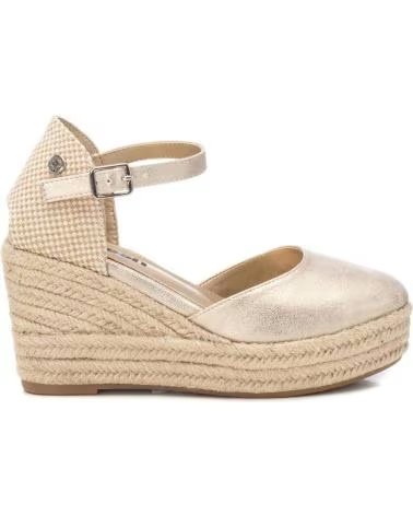 Sandals-De-Mujer-REFRESH-REFRESH PLATFORM WEDGE SANDALS WOMEN MODEL 172782 GOLD-PLATINUM-ORO