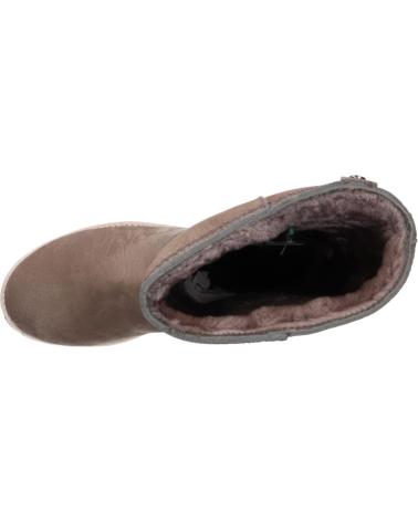 Boots für Damen PANAMA JACK BAMBINA IGLOO B6 NOBUCK GRIS - GREY