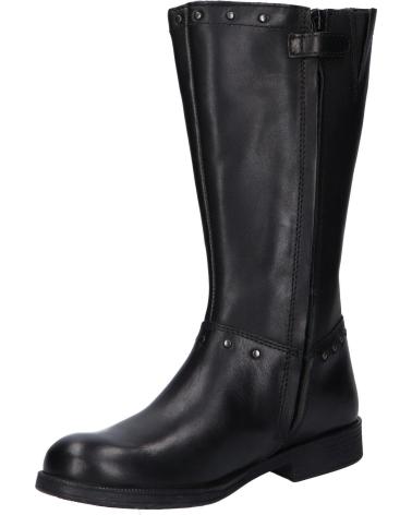 Woman and girl boots GEOX J1649C 00043 JR AGATA C9999 BLACK