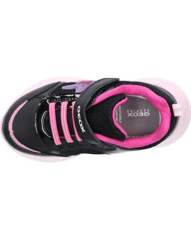 Zapatillas deporte de Niña GEOX B254TD 0HH14 B SPRINTYE C0618 BLACK-PINK