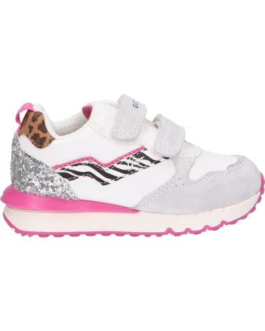 Scarpe sport per Bambina GEOX J26GZC 022BC J FASTICS C0563 WHITE-FUCHSIA