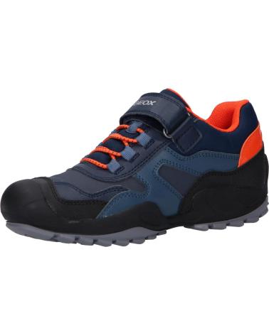 Deportivas de Niño GEOX J261WC 050BU J NEW SAVAGE C0820 NAVY-ORANGE