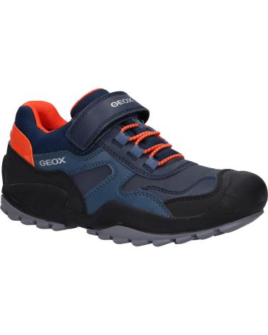 Deportivas de Niño GEOX J261WC 050BU J NEW SAVAGE C0820 NAVY-ORANGE