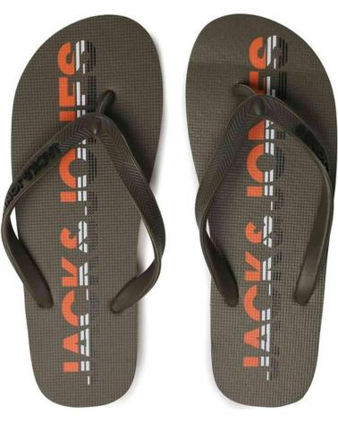 Chanclas-De-Hombre-JACK-AND-JONES-CHANCLAS-JACK-AND-JONES-JFWLOGO-FLIP-FLOP-12230641-VERDE