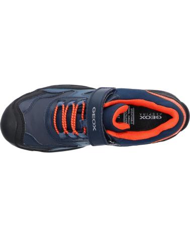 Deportivas de Niño GEOX J261WC 050BU J NEW SAVAGE C0820 NAVY-ORANGE