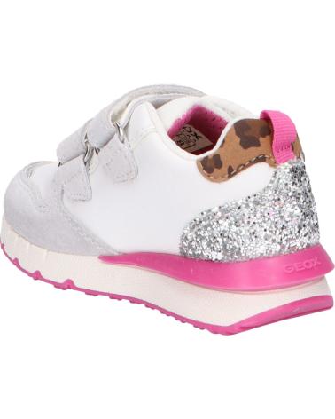 Scarpe sport per Bambina GEOX J26GZC 022BC J FASTICS C0563 WHITE-FUCHSIA