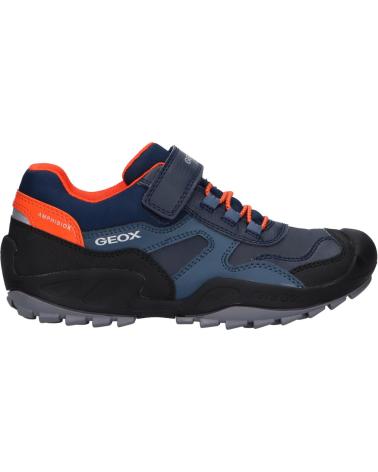 Deportivas de Niño GEOX J261WC 050BU J NEW SAVAGE C0820 NAVY-ORANGE