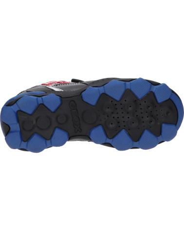 Sapatilhas de Menino GEOX J269VA 0BU11 J BULLER C0048 BLACK-RED