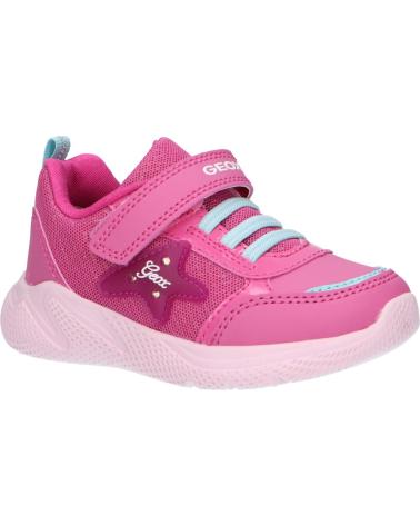 Deportivas de Niña GEOX B254TD 0HH14 B SPRINTYE C8N4A FUCHSIA-AQUA