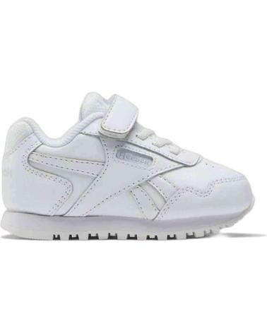 Sportivo per Bambina e Bambino REEBOK ZAPATILLAS GLIDE ELASTIC TOP STRAP PARA BEBE EN COLOR BLANCO
