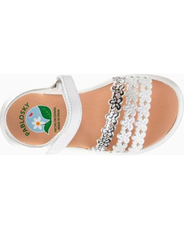 Sandals-De-Niña-PABLOSKY-SANDALIA-DE-PIEL-PARA-NINA-442200-COLOR-BLANCO