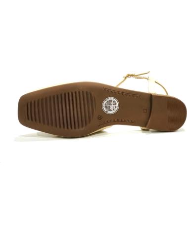 Sandali per Donna TOP3 ZAPATO CASUAL DE PIEL CON SUELA DE GOMA BEIG