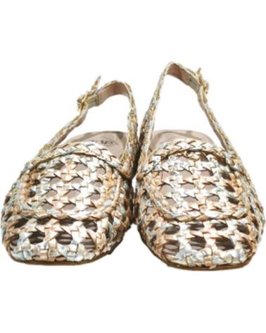 Sandali-De-Mujer-TOP3-ZAPATO-CASUAL-DE-PIEL-TRENZADA-CHAMPAN