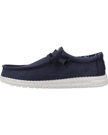 Scarpe-De-Hombre-HEY-DUDE-INFORMALES-HOMBRE-MODELO-WALLY-CANVAS-COLOR-AZUL-NAVY