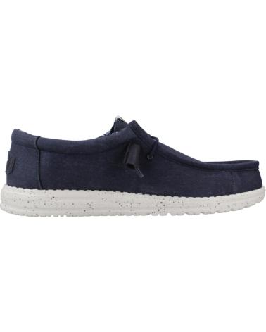 Scarpe-De-Hombre-HEY-DUDE-INFORMALES-HOMBRE-MODELO-WALLY-CANVAS-COLOR-AZUL-NAVY