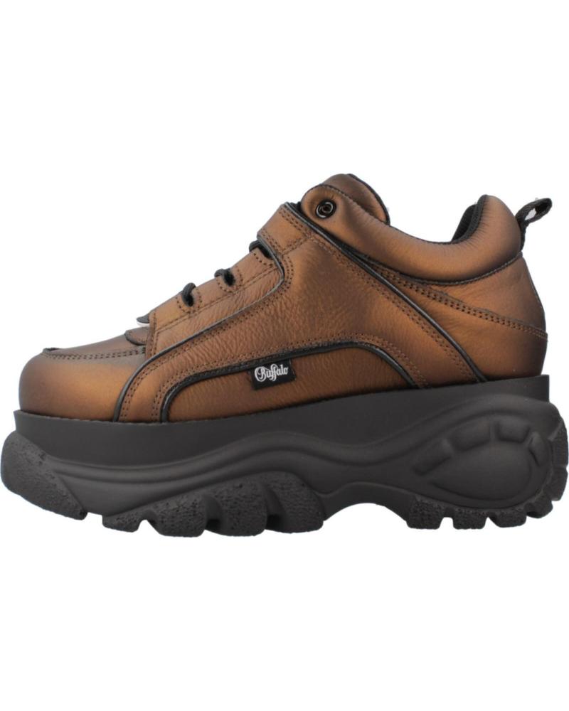Sneaker-De-Mujer-BUFFALO-ZAPATILLAS-MUJER-MODELO-CALF-LEATHER-COLOR-BRONCE-CPPRBLCK