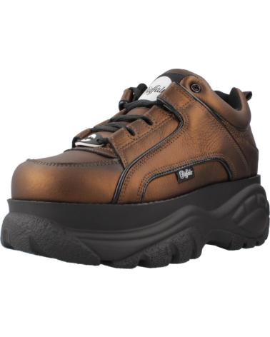 Sneaker-De-Mujer-BUFFALO-ZAPATILLAS-MUJER-MODELO-CALF-LEATHER-COLOR-BRONCE-CPPRBLCK