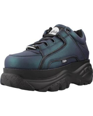 Sneaker-De-Mujer-BUFFALO-ZAPATILLAS-MUJER-MODELO-CALAF-LEATHER-COLOR-VERDE-PTRLBLCK